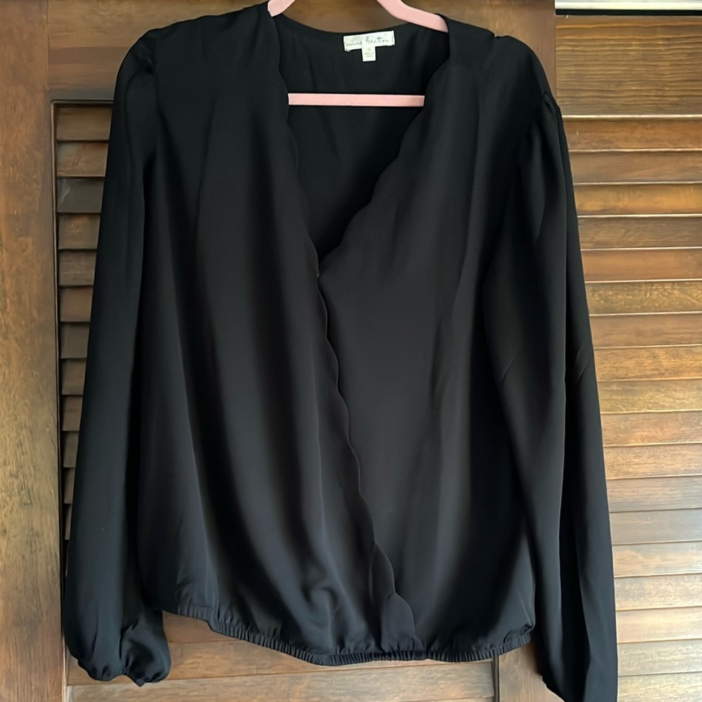 Nine Britton Black Blouse
